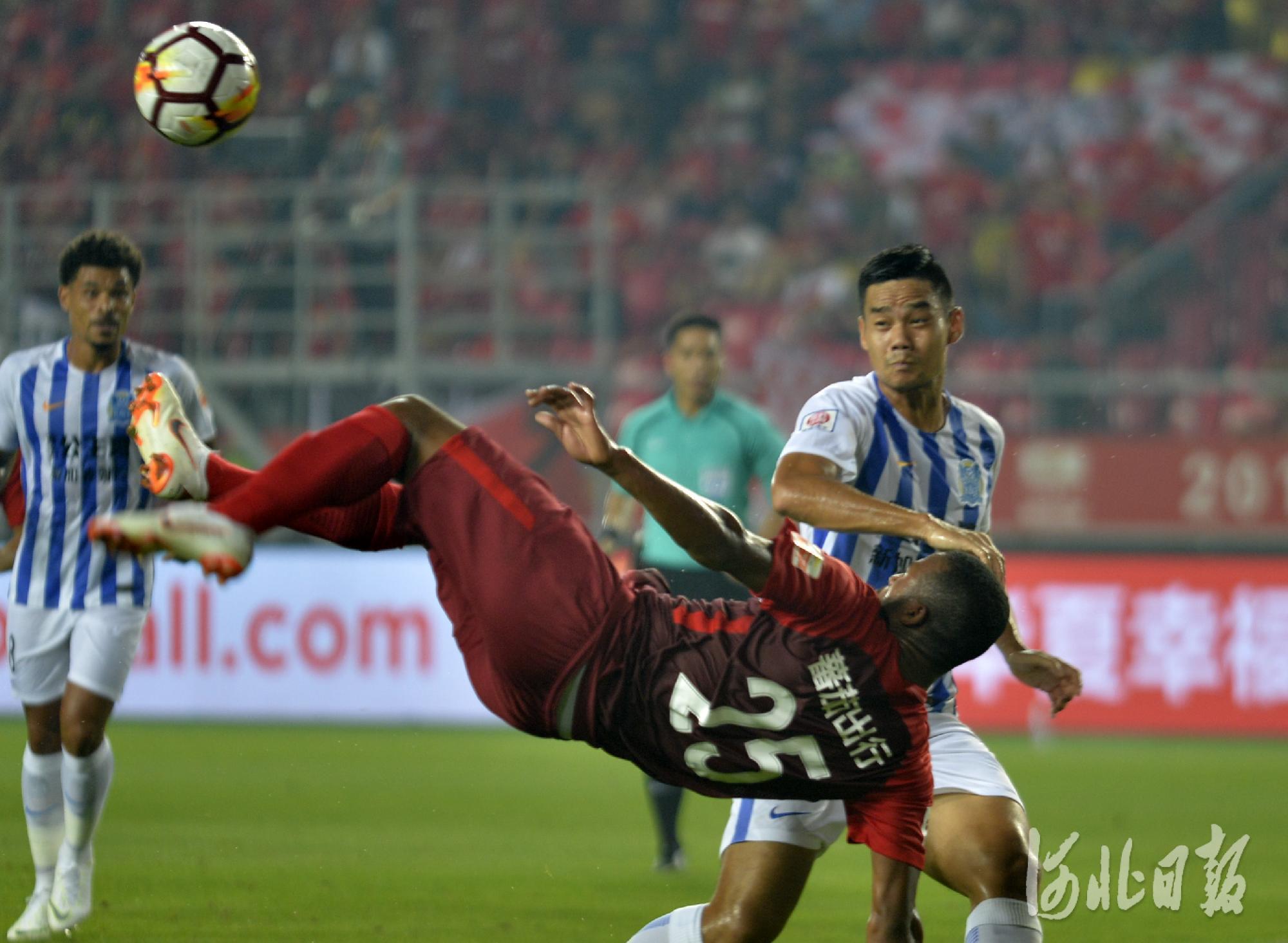 江苏苏宁主场战平河北华夏幸福