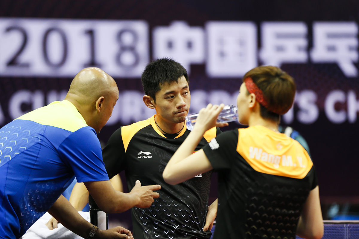 韩国队鏖战德国队，张继科扛起全队